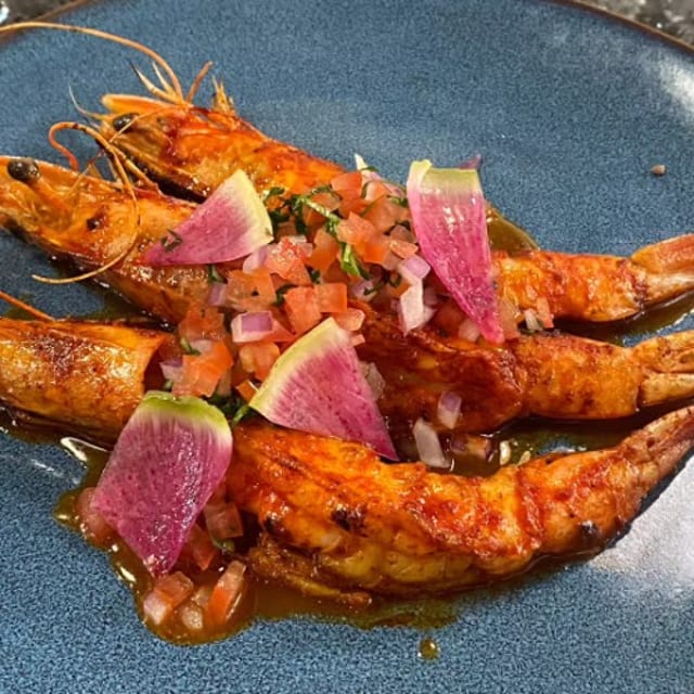 Grilled Shrimp.