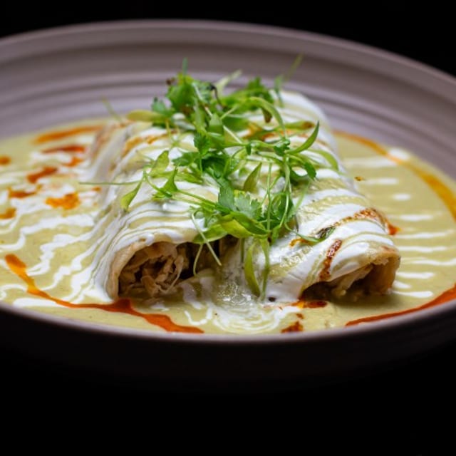 Enchiladas Suizas.